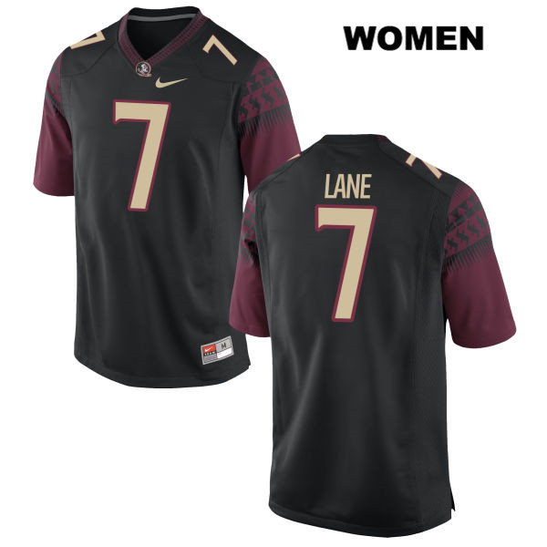 Women's NCAA Nike Florida State Seminoles #7 Ermon Lane College Black Stitched Authentic Football Jersey IUS5869RA
